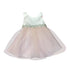 Petite Adele Baby Girls Blush Satin Tulle Rhinestone Flower Girl Dress 6-24M - SophiasStyle.com